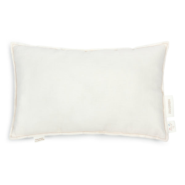 Nobodinoz Lin Français Rectangular Cushion - Off White 