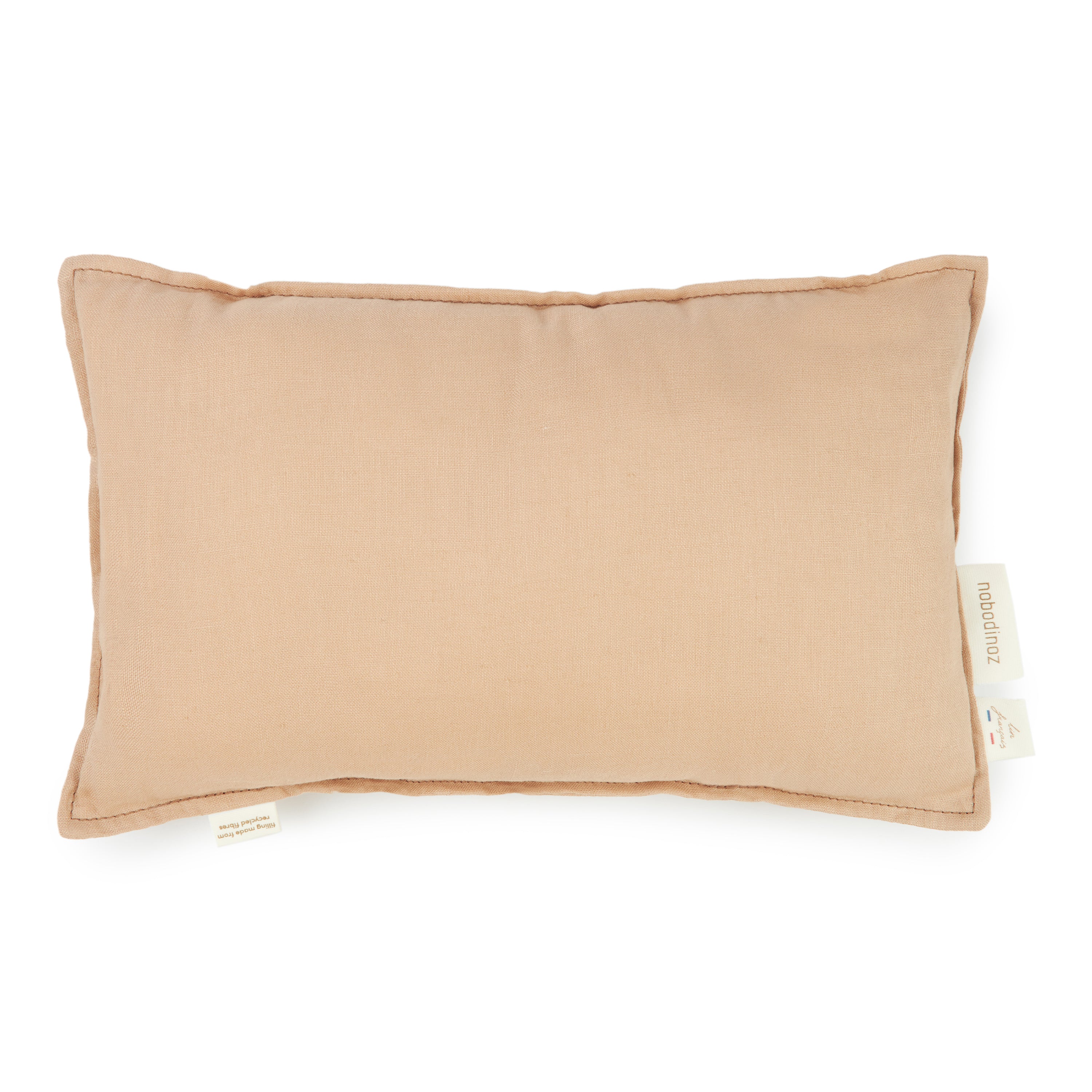 Nobodinoz Lin Français Rectangular Cushion Sand Little Bambino