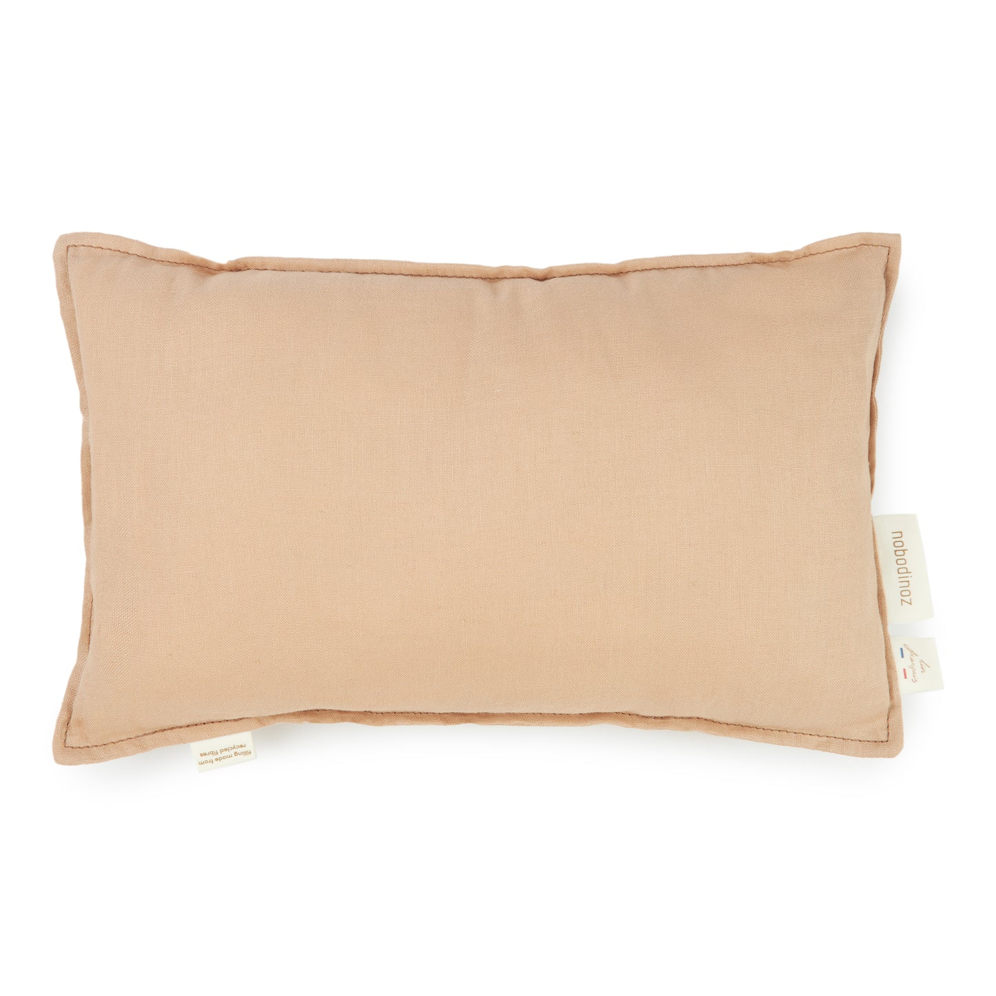 Nobodinoz Lin Français Rectangular Cushion - Sand 