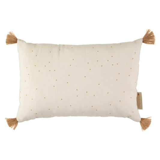 Nobodinoz Sublim Cushion • Honey Sweet Dots Natural