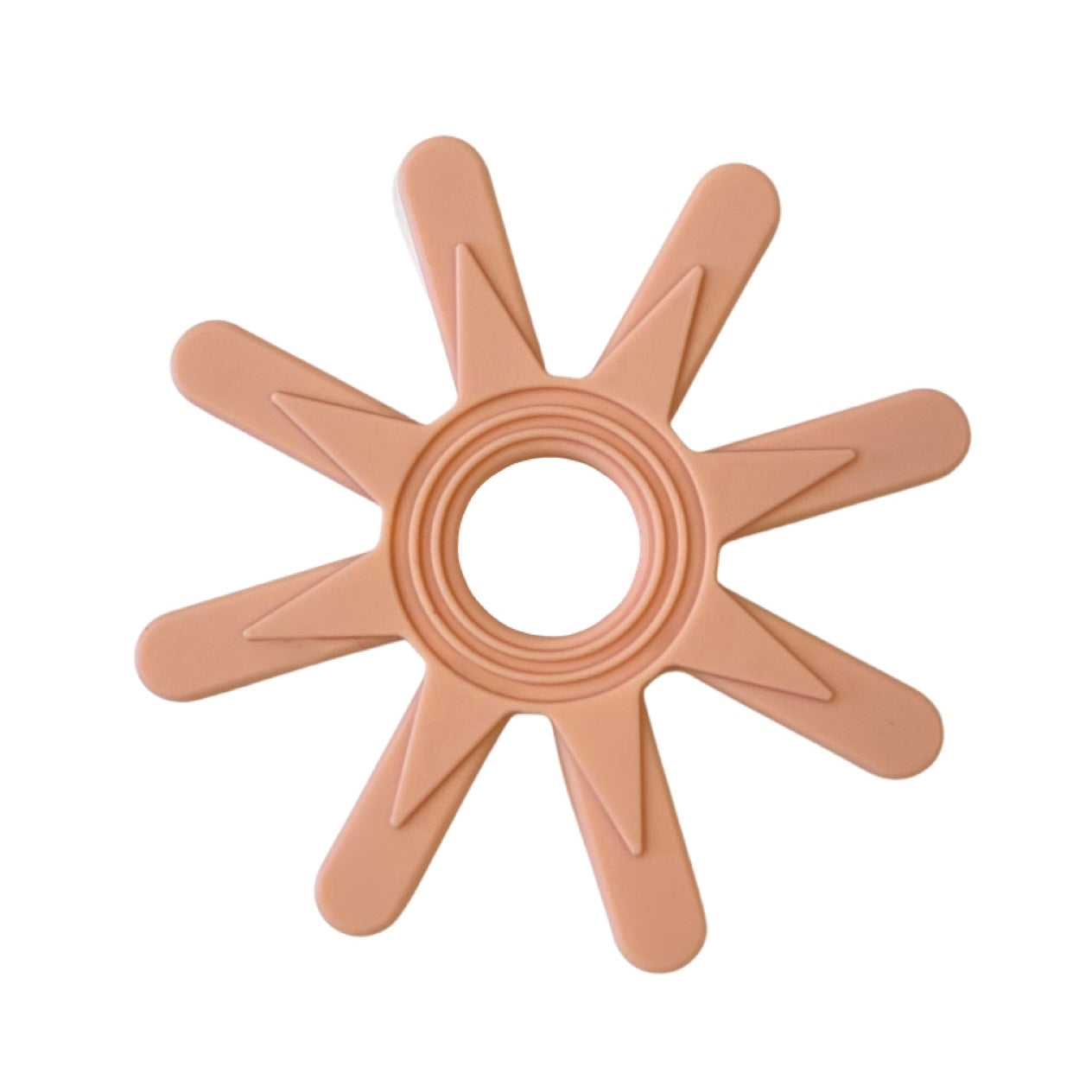 Peach Sun Teether - Nature Bubz - Little Bambino Bear